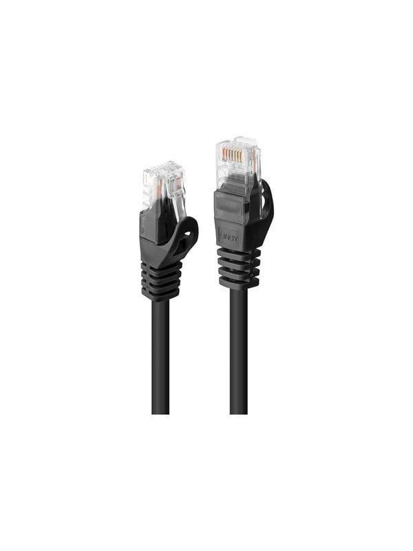 Lindy Basic patch cable - 5 m - black - Svart - 5m
