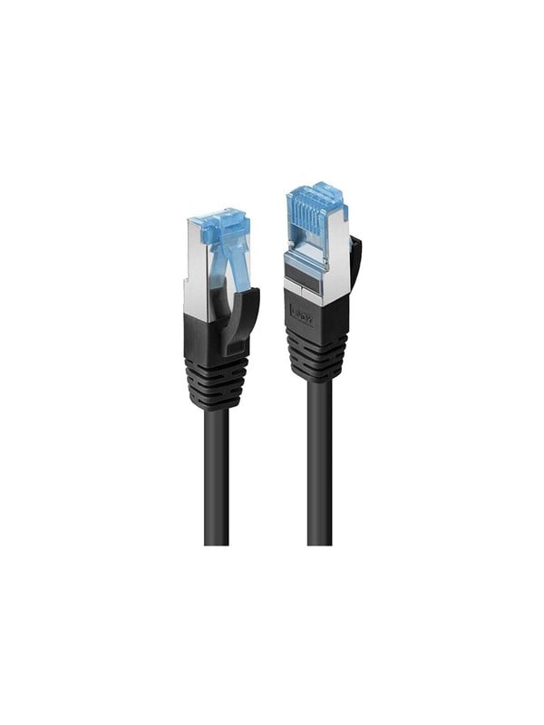 Lindy patch cable - 5 m - black - Svart - 5m