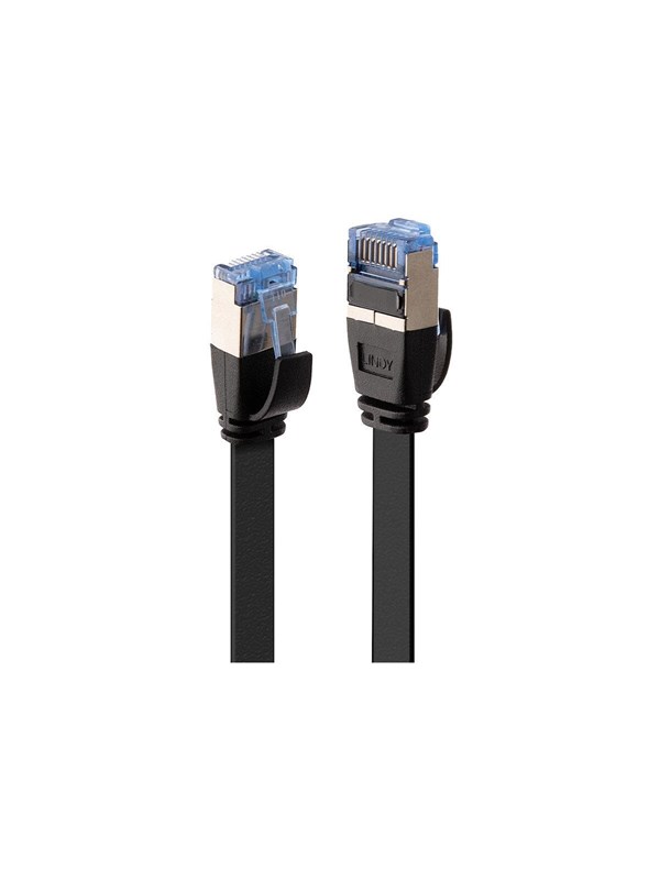 Lindy patch cable - 10 m - black - Svart - 10m