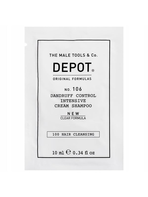 Depot - Shampoo - Anti-Dandruff - 10 ml