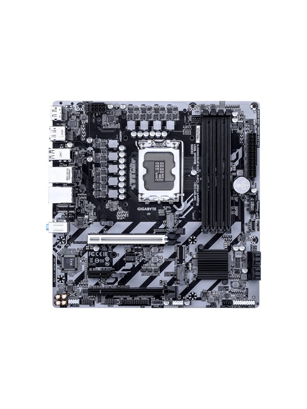 GIGABYTE Q870M D3H - motherboard - micro ATX - LGA1851 Socket - Q870 Hovedkort - Intel Q870 - Intel LGA1851 - DDR5 RAM - Micro-ATX