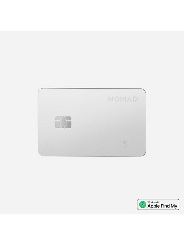 Nomad Tracking Card Pro - Find My | White