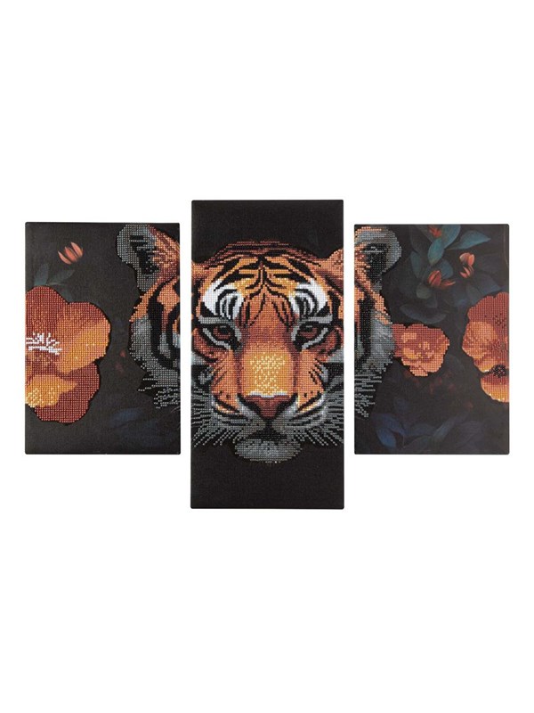 Creative Craft Group Diamond Painting Triptych Set - Tiger
