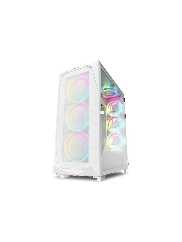 Sharkoon REV300 - tower - extended ATX - Kabinett - Tower - Hvit