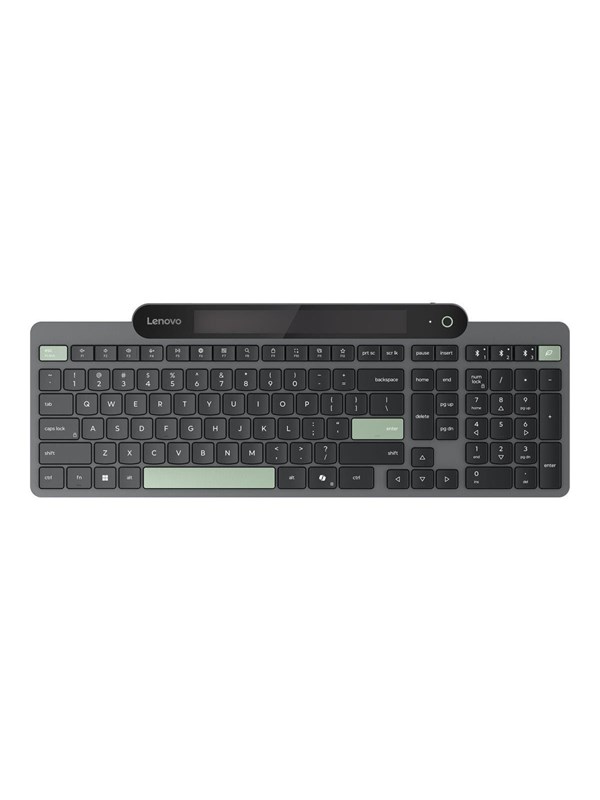 Lenovo Self-Charging - keyboard - QWERTY - Swedish/Finnish - black Input Device - Tastatur - Svensk/finsk - Svart