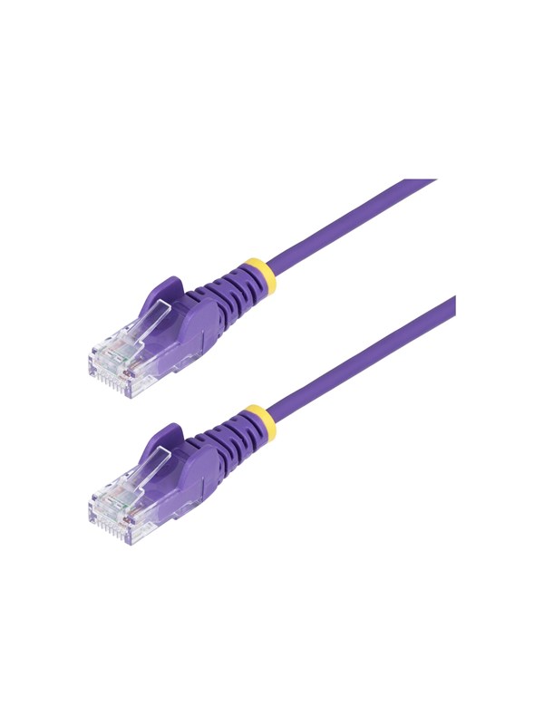StarTech.com patch cable - purple - Purpur - 0.25m