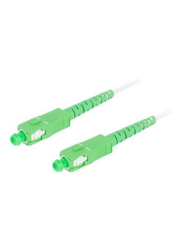 Lanberg patch cable - 10 m - 10 m - white - Hvit - 10m