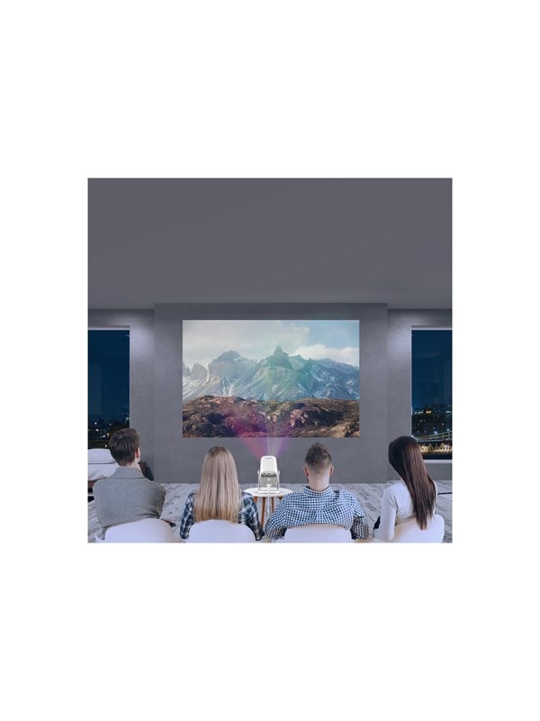 Philips Prosjektor NeoPix NPX250 - LCD projector - portable - 802.11a/b/g/n/ac wireless / Bluetooth 5.0 - white - 1920 x 1080 - 250 lumens