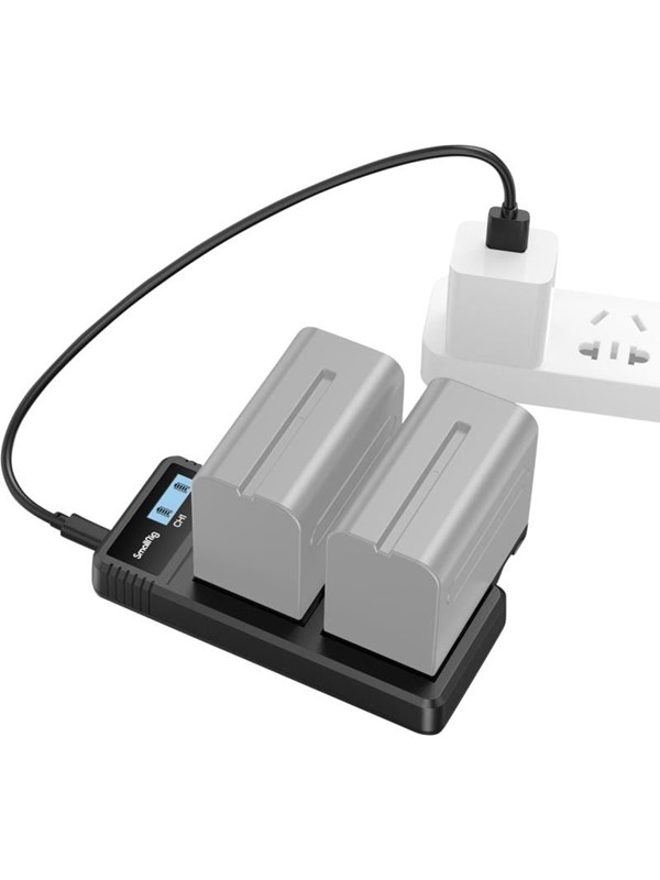 SmallRig 4086 Battery Charger For NP-F970 Batteries