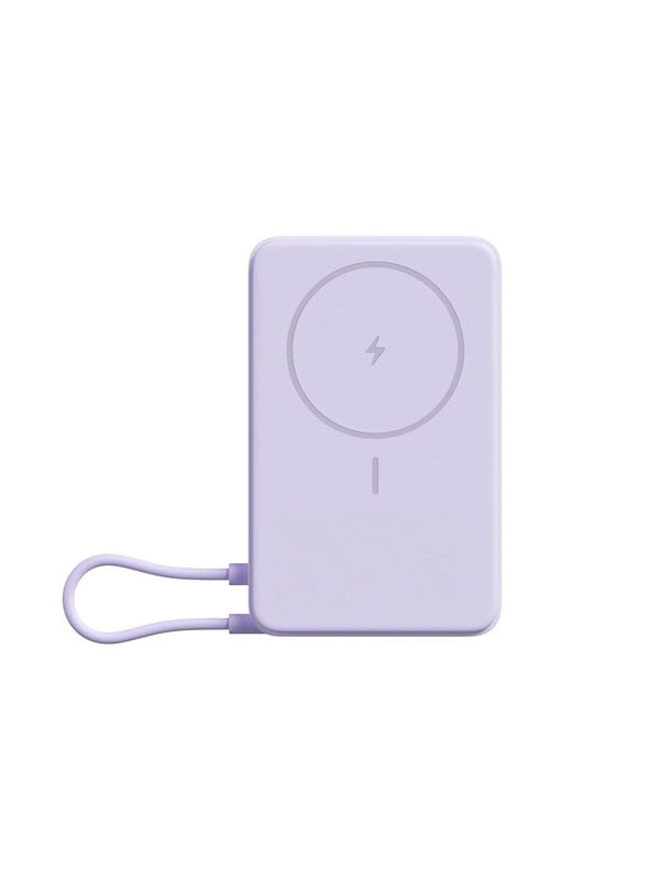 Xiaomi Magnetic Power Bank 10000 with Built-in Stand - Purple - 10000 mAh