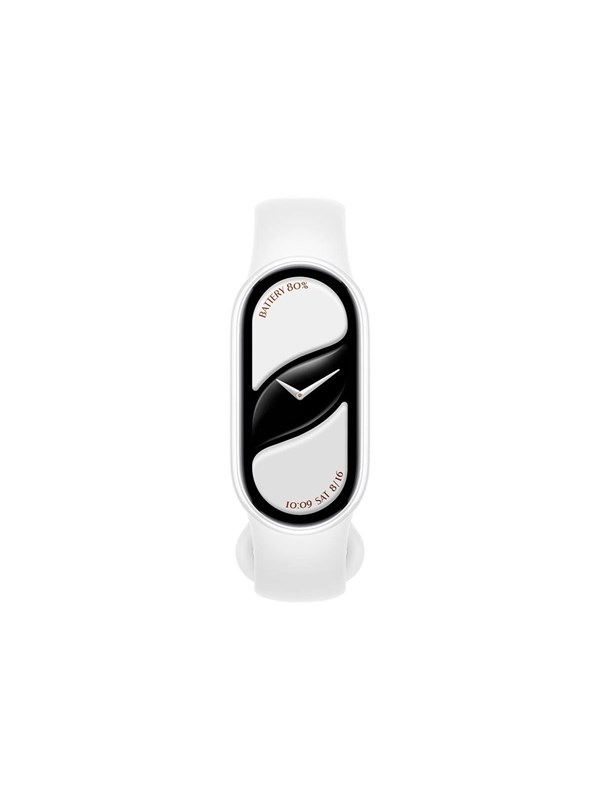 Xiaomi Smart Band 10 Ceramic Edition activity tracker with strap - pearl white