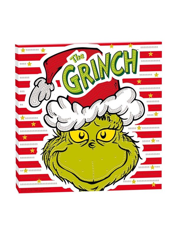 Creative Craft Group Diamond Painting Canvas The Grinch - 30x30cm