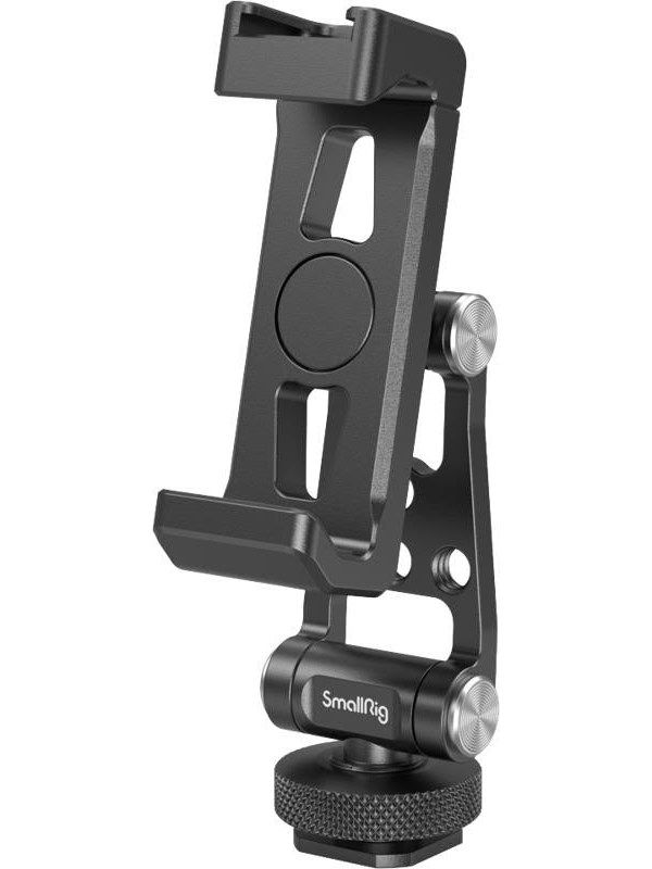 SmallRig 4382 Metal Phone Holder with Cold Shoe Mount