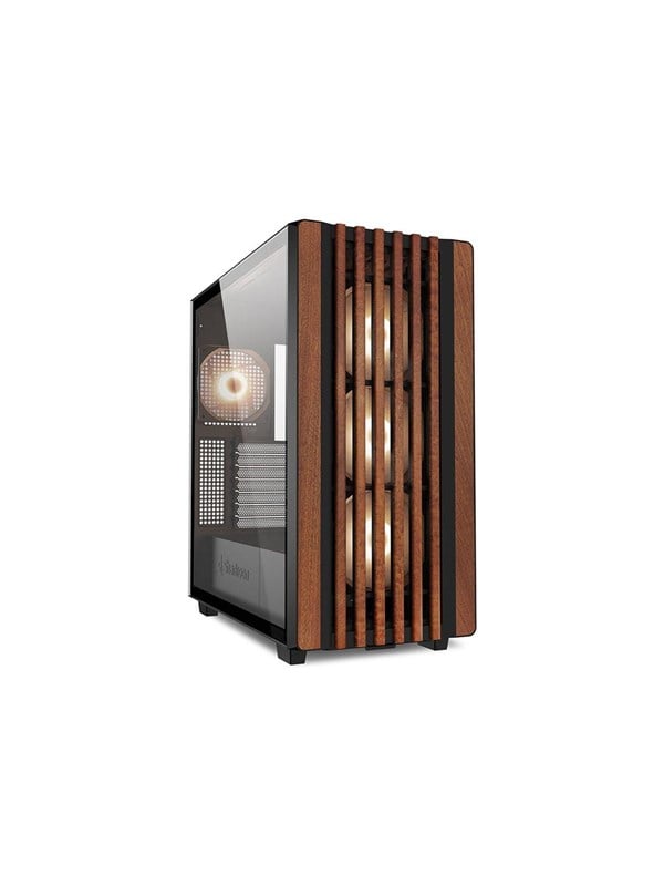 Sharkoon Rebel C70G RGB - Kabinett - Tower - Brun
