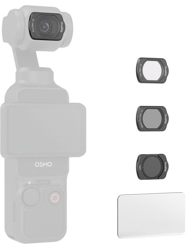 SmallRig 4775 Black / White Mist & CPL Filter Set for DJI Osmo Pocket 3