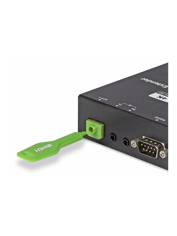 Lindy LAN port blocker - green (pack of 20)