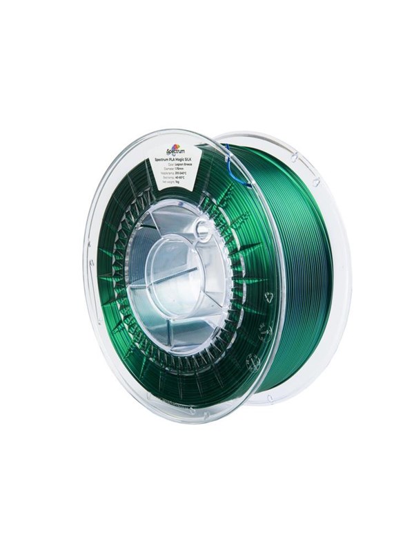Spectrum 3D Filament / PLA Magic SILK / Lagoon Breeze / ⌀ 1.75 mm / 1 kg