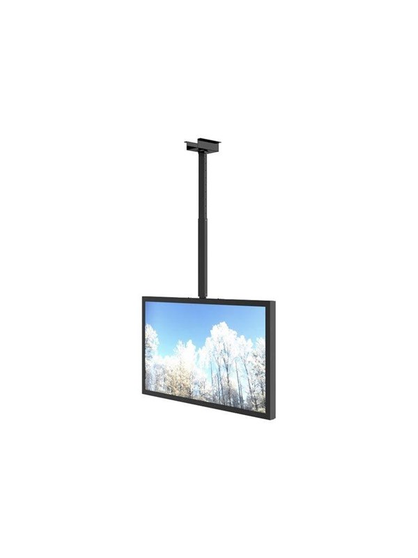 HI-ND mounting kit - portrait - for digital signage LCD panel - black - Max - recommended for 55"