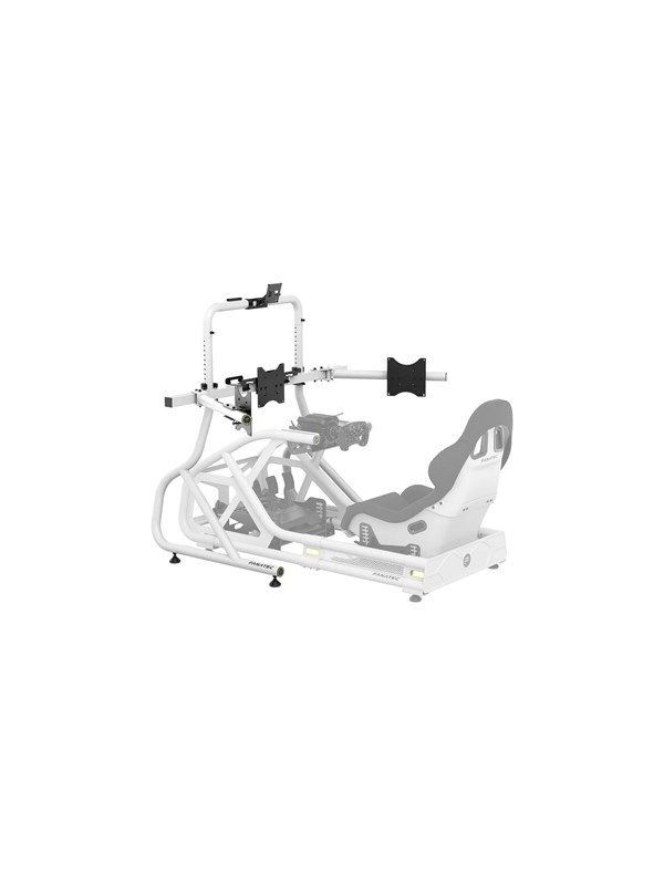 Fanatec GT Cockpit Triple Monitor Expansion Kit (White - Max - recommended for