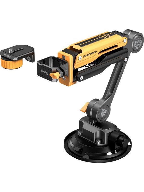 SmallRig 5528 mini Shock Absorber Arm for DJI Osmo Pocket 3 / GoPro HERO13 / Insta360 X4(BumbleBee)