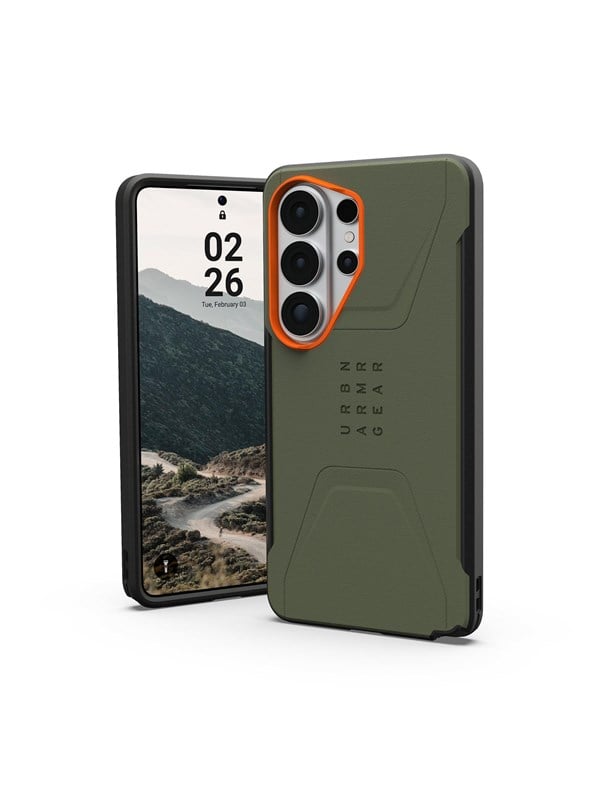 UAG Civilian - Olive Drab/Orange - Samsung Galaxy S26 Ultra