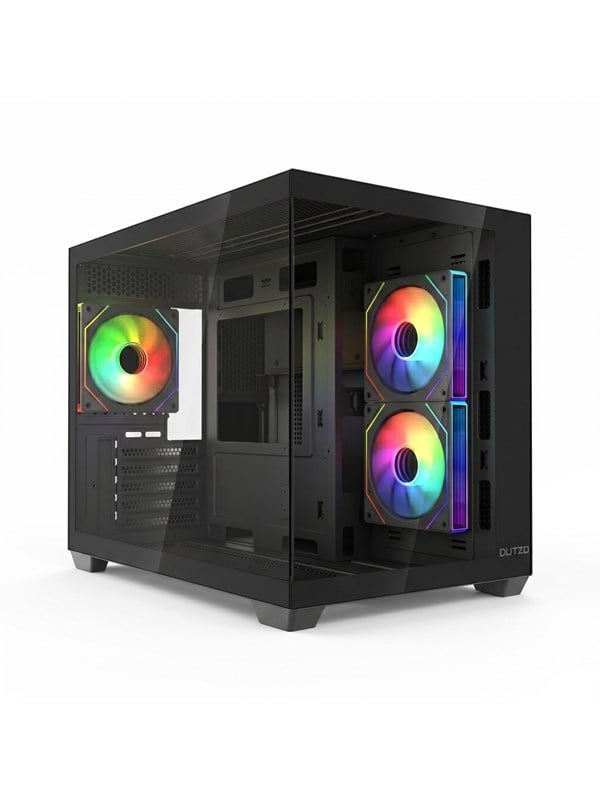 DUTZO C250 Panorama ARGB - Kabinett - Svart