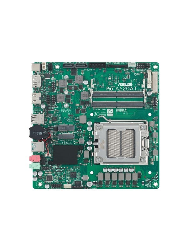 ASUS PRO A620AT-CSM Hovedkort - AMD A620A - AMD AM5 - DDR5 RAM - Mini-ITX