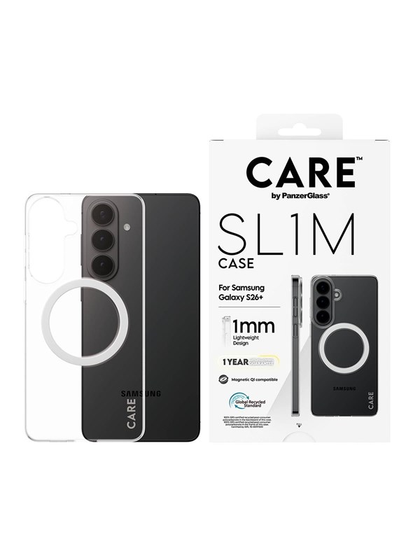 CARE by PanzerGlass SL1M Case Transparent Samsung Galaxy S26+
