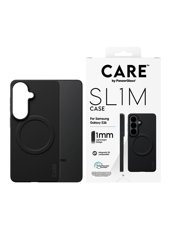 CARE by PanzerGlass SL1M Case Black Samsung Galaxy S26
