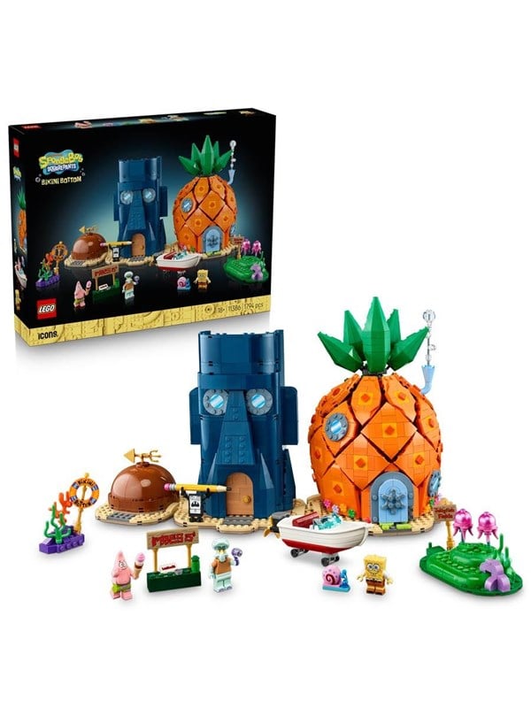 LEGO Icons 11386 Svampebob Firkant: Bikinibunnen