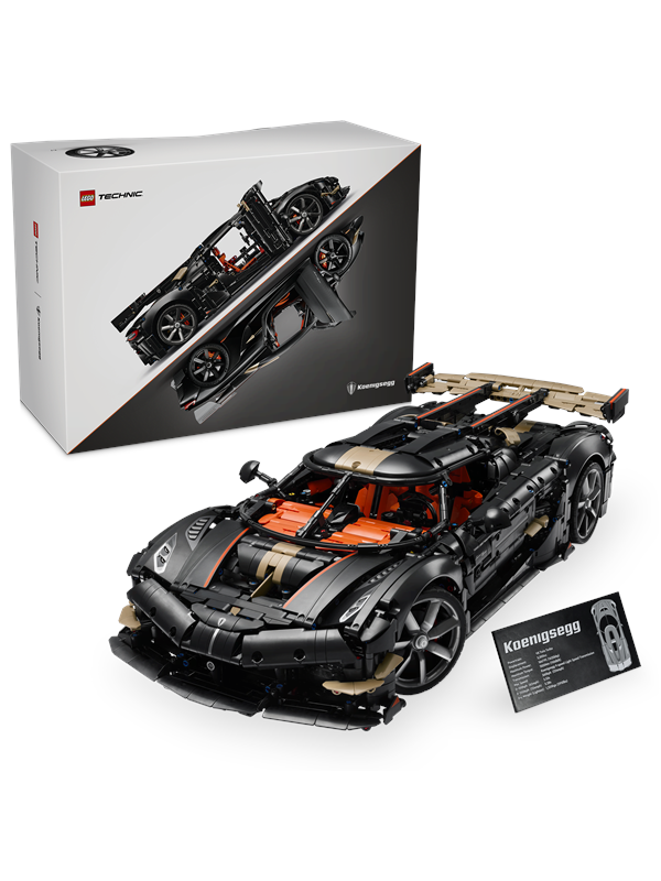 LEGO Technic 42232 Koenigsegg Sadair's Spear Megacar