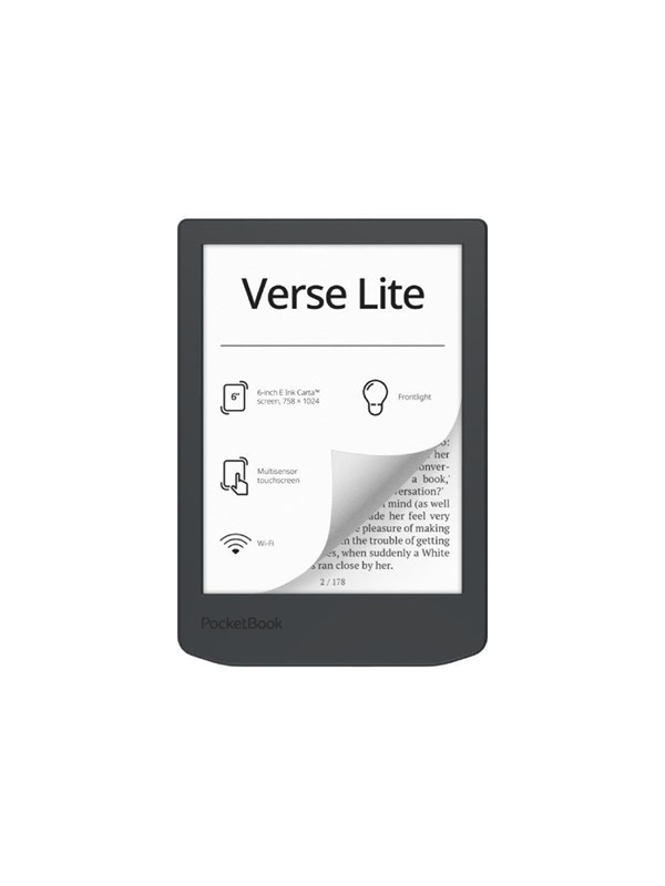 PocketBook Verse Lite - eBook reader - Linux 3.10.65 - 8 GB - 6"