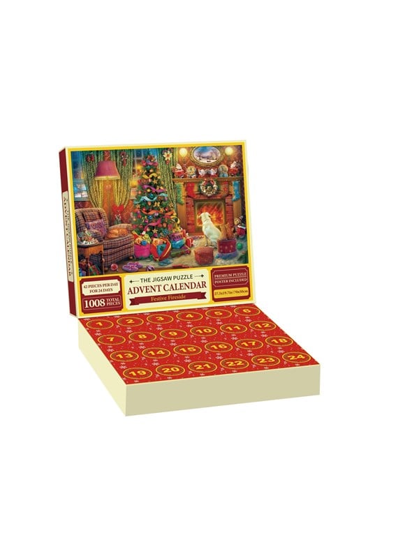 Amo Toys Merry Christmas Advent Puzzle - 1008 brikker