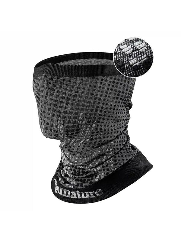 Qunature 11230014002 ski scarf sports bandana universal size - black