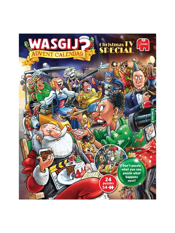 Wasgij Christmas Advent Calendar -Christmas TV Special