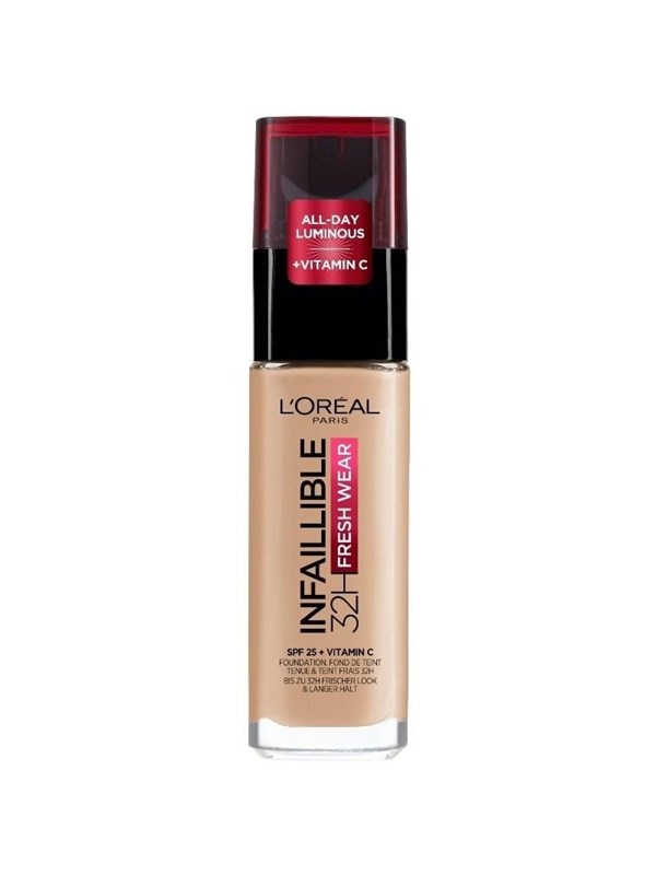 L’Oréal Paris Infaillible 32H Fresh Wear Foundation Natural Beige 125 – 30 ml – 3600523614516