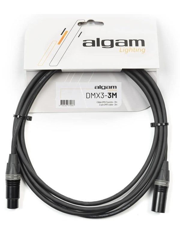 Algam Lighting DMX 3 Pin - 3 m.