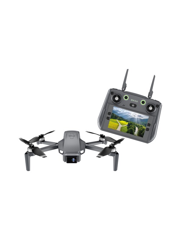 DENVER - DCG-3572 - Foldable GPS drone with brushless motors Wi-Fi function & controller with large screen - 400 g - C1