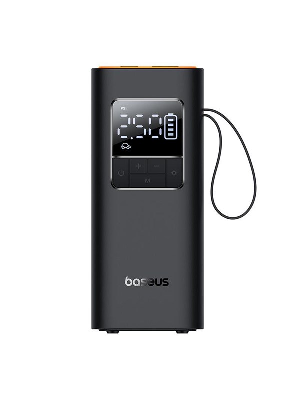 Baseus SuperMini Pro Battery Compressor with Display - Black