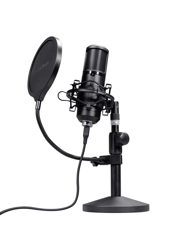 Trust GXT 269 Emita II Black Studio microphone