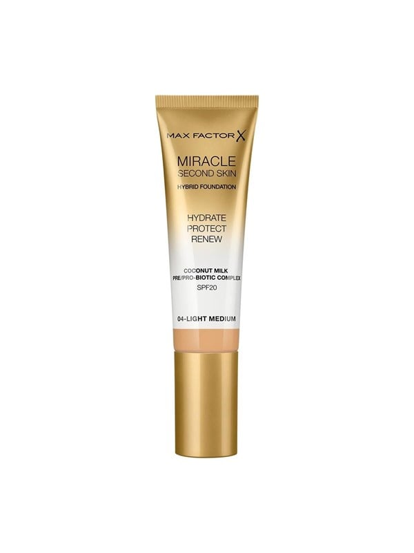 Max Factor Miracle Second Skin Foundation 30 ml.- 04 Light Medium