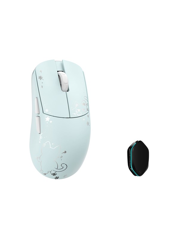 WLMouse Ying 影 Magnesium - Gaming mus - Optisk - 5 knapper - Blå