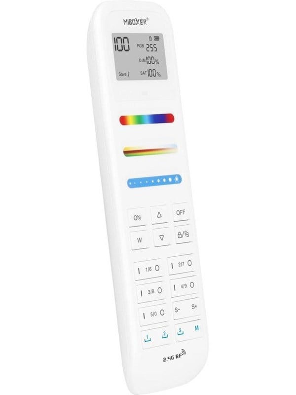 Miboxer Fjernbetjening – RGB-CCT – 100 Zoner – 2.4GHz RF