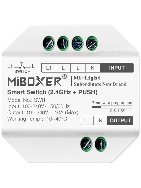 Miboxer Smart Kontakt – WiFi – 2.4GHz RF (SWR)