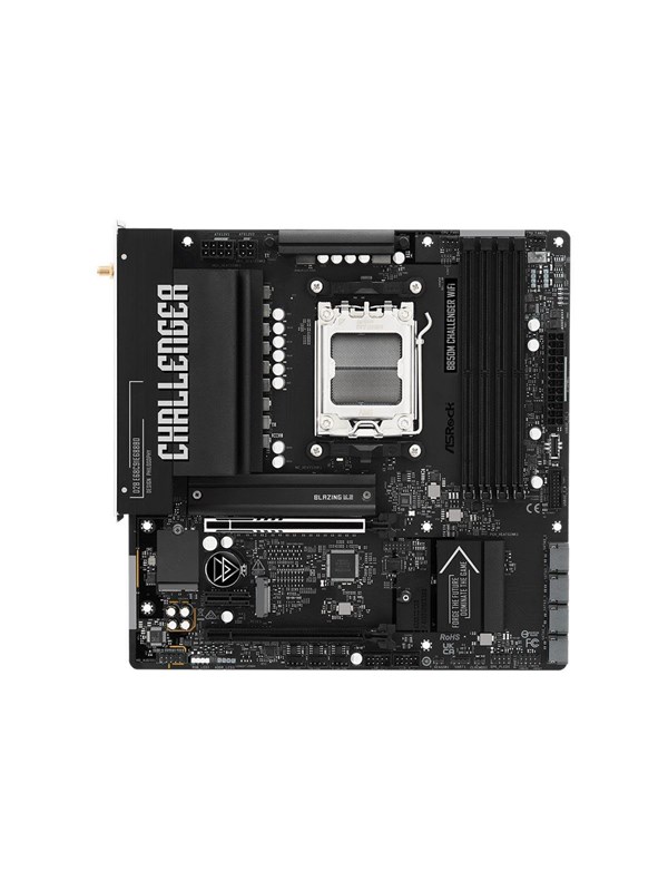 ASRock B850M Challenger WiFi - motherboard - micro ATX - Socket AM5 - AMD B850 Hovedkort - AMD B850 - AMD AM5 - DDR5 RAM - Micro-ATX