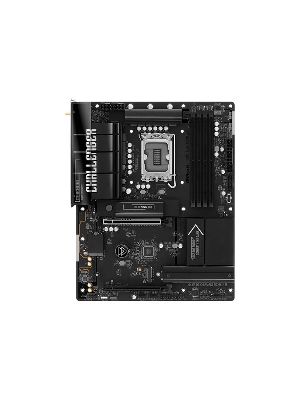 ASRock B860 Challenger WiFi - motherboard - ATX - LGA1851 Socket - B860 Hovedkort - Intel B860 - Intel LGA1851 - DDR5 RAM - ATX