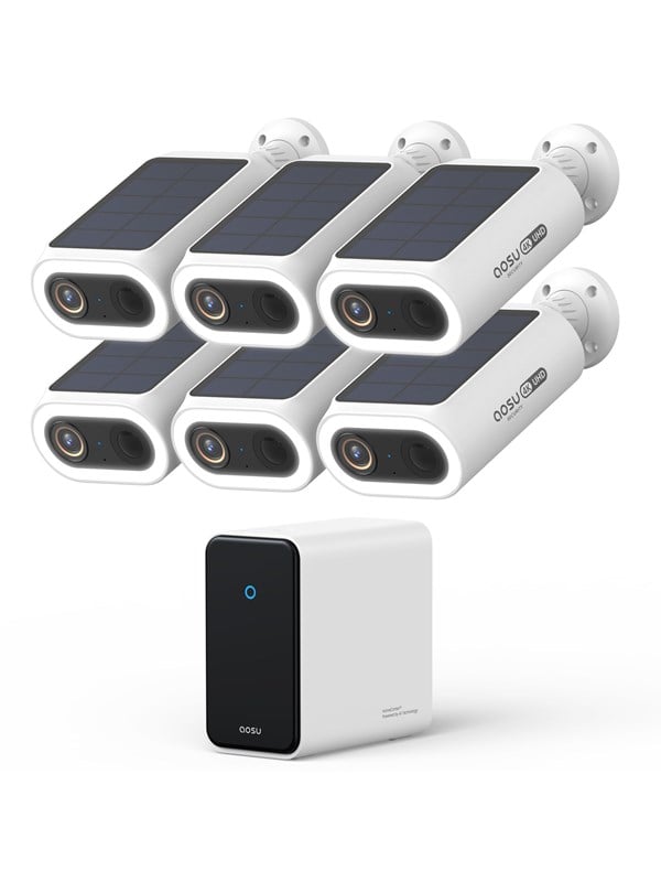 Aosu SolarCam P1 Max med HomeCortex