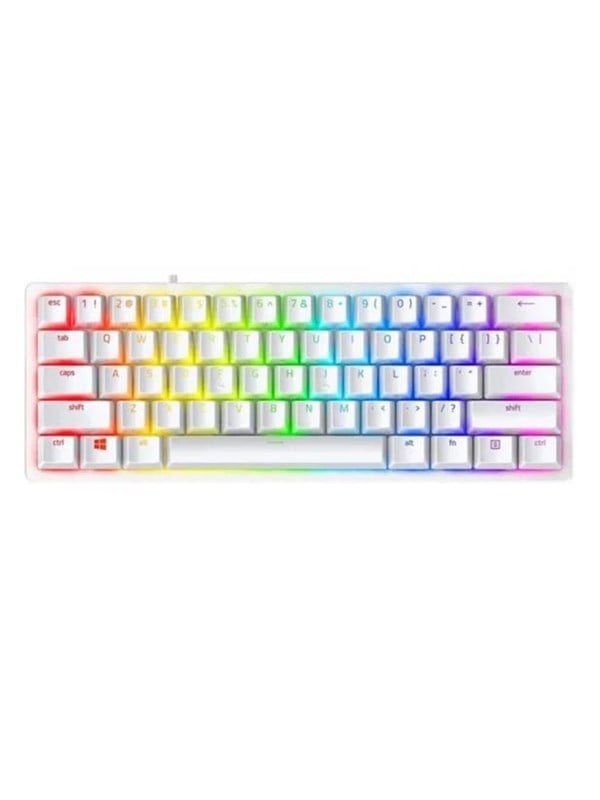 Razer Huntsman V3 Pro Mini (60%) - Analog Optical Gen-2 - Gamingtastatur - Uten numpad - Engelsk (USA) - Hvit