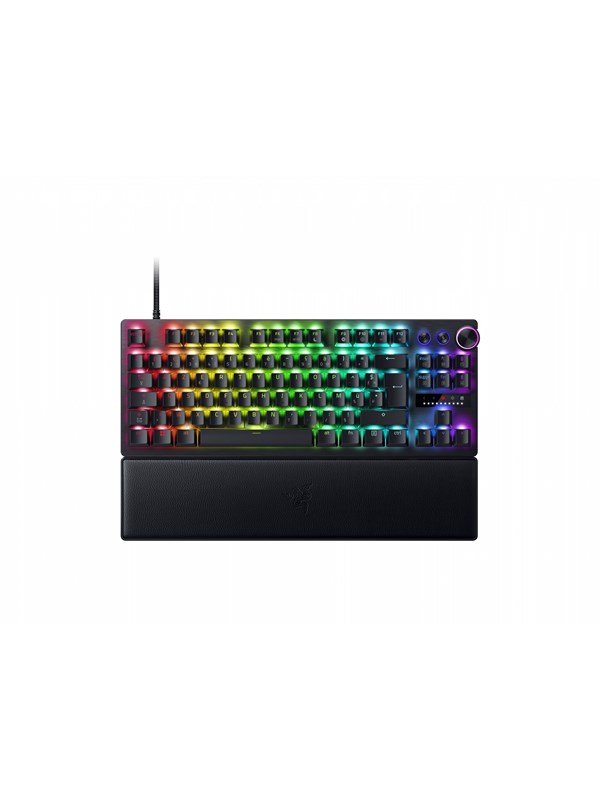 Razer Huntsman V3 Pro TKL 8Khz - Analog Optical Gen-2 - Gamingtastatur - Uten numpad - Fransk - Svart
