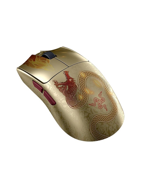 Razer Viper V3 Pro - Counter-Strike Edition - Mus - Optisk - 6 knapper - Gull